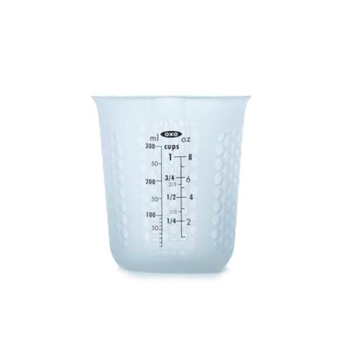  OXO Good Grips 2 Cup Adjustable Measuring Cup, Clear/Black:  Home & Kitchen