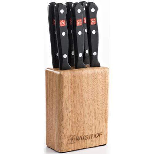 wusthof gourmet knife block set