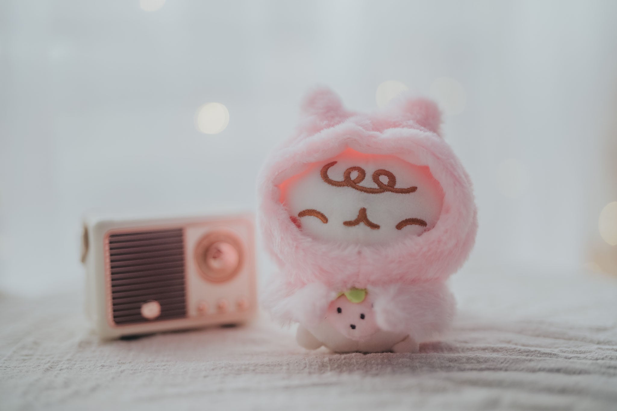 Miso Plush Keychain
