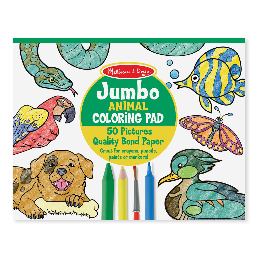 coloring book: 50 things BIG & JUMBO Coloring Book: 50 Coloring