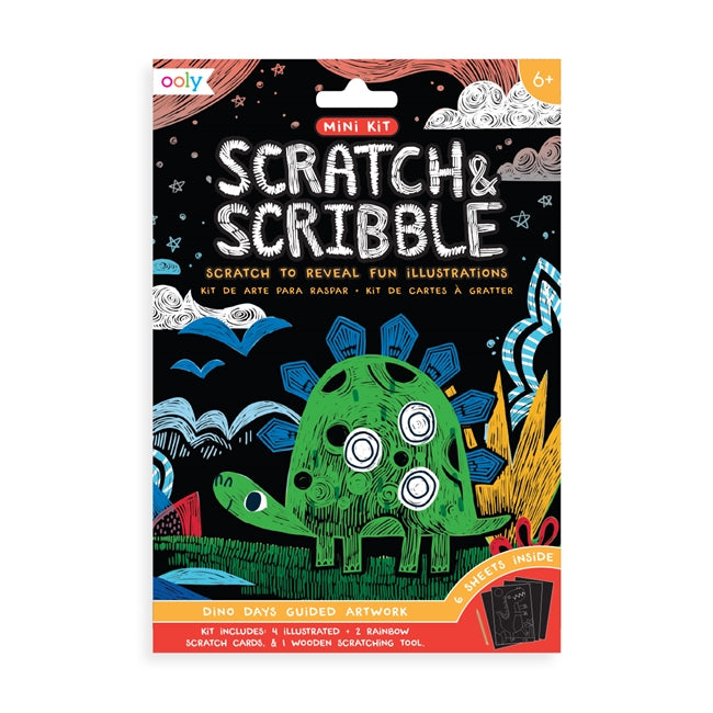 Scratch Art Mini Notes Rainbow – Treehouse Toys