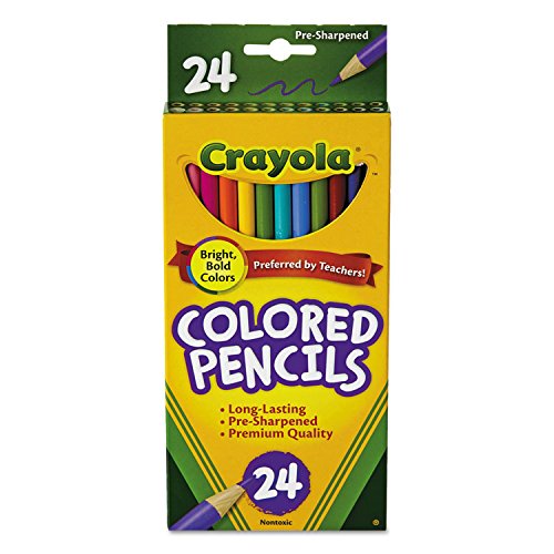 24 Pcs/set tropical fish 9018 Color Pencils Drawing Pencil Kids Pencil Gift  Creative Pencils Gift