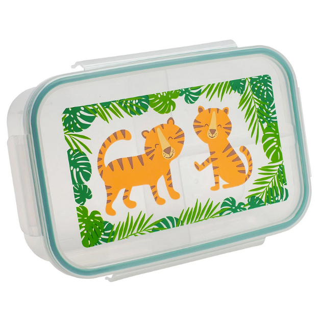 Drinking Bottle and Lunch Box Animal Planet Tiger Green Online