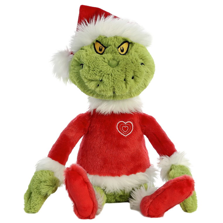 Santa Grinch Mallow Plush 6