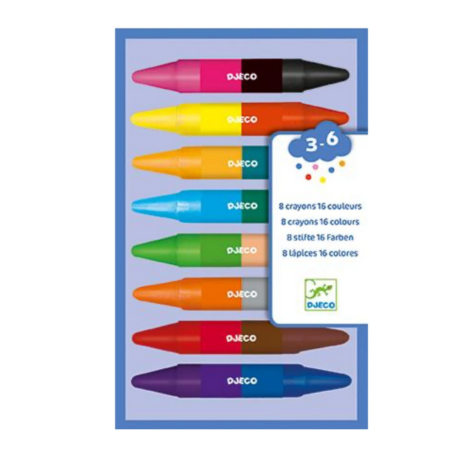 Happy Triangles Jumbo Crayons – Treehouse Toys