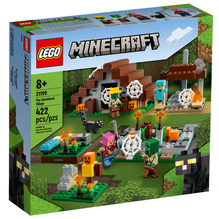 LEGO Minecraft The Skeleton Dungeon Set, 21189 Construction Toy for Kids  with Caves, Mobs and Figures with Crossbow Accessories 