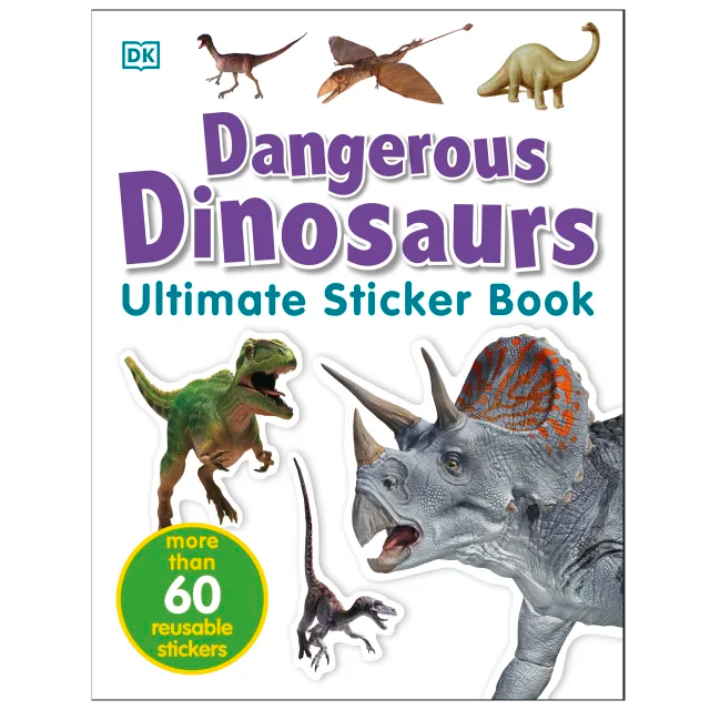 Workman Publishing 400pc Dinosaurs Eyelike Sticker Book