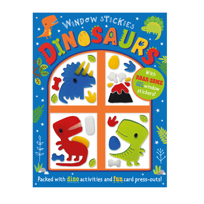 Sticker Album. Dinosaur Sticker Book for Kids: Large blank 100 plain paper  pages for kids of all ages to keep all their sticker collection in one   the collection album. Fun dinosaur