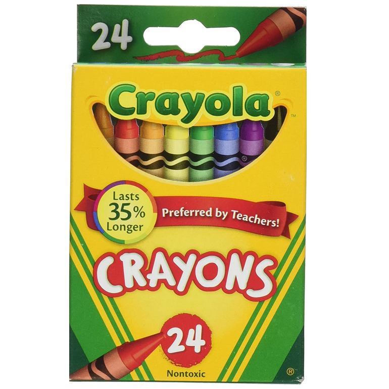 Crayola Colors of Kindness, Pack of 24 Crayons, 24 Count (Pack of 1),  Assorted