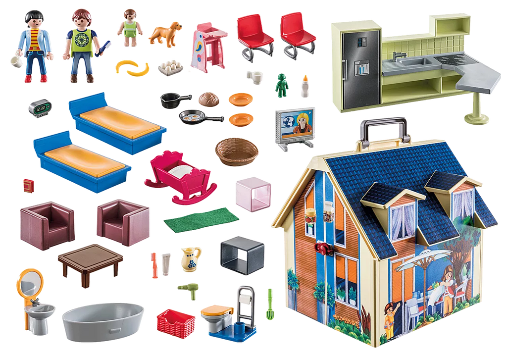 Rock & Slide Musical Doll House – ShenanigansToys