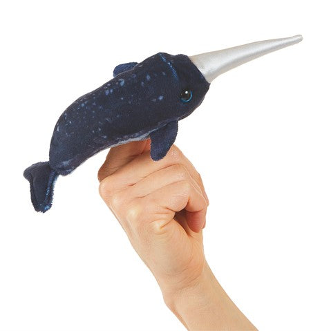 narwhal stuffed animal with mustache