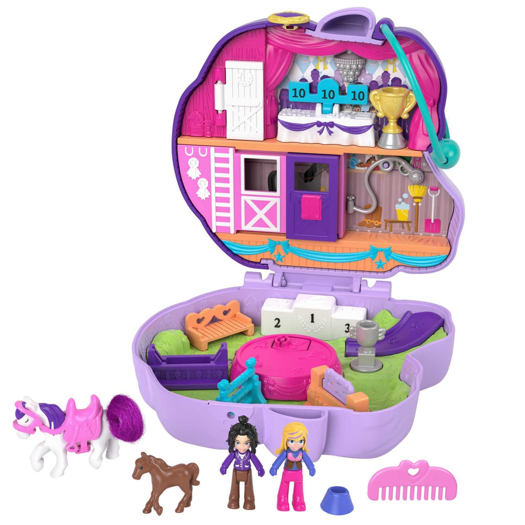 Polly Pocket - Big World Groom & Glam Poodle Compact - HKV35 only £12.99