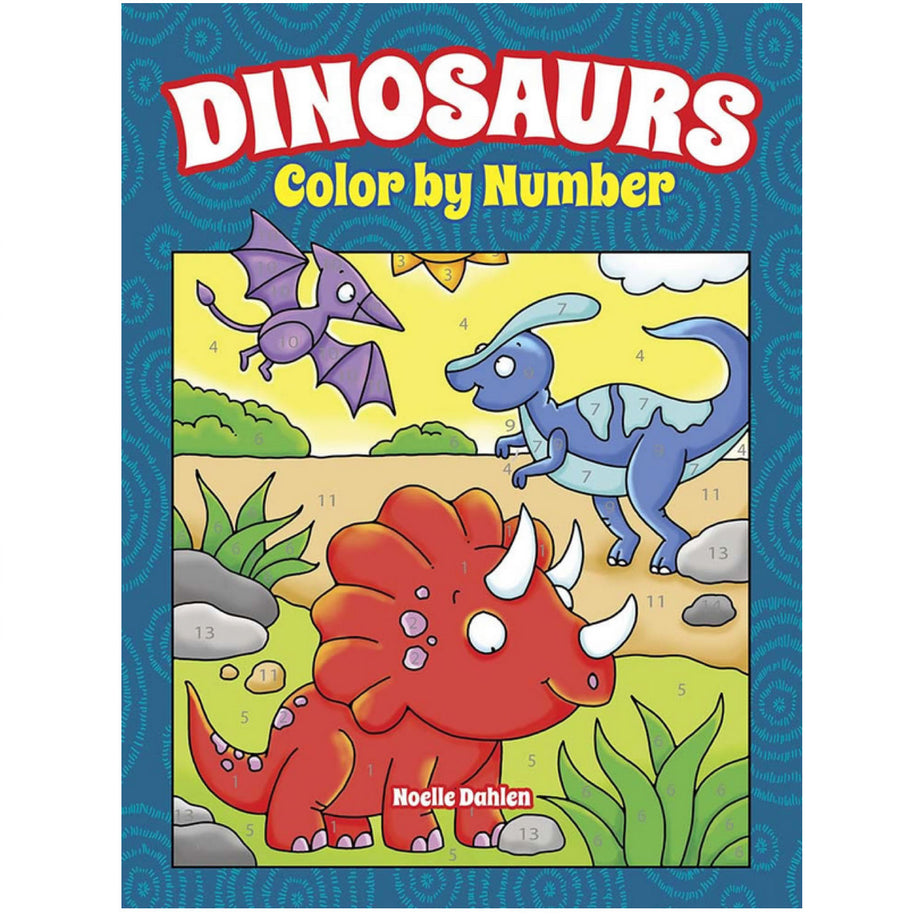 Color By Numbers For Kids Ages 6-8: Dinosaur, Sea Life, Unicorn, Animals,  and Much More! (Paperback)