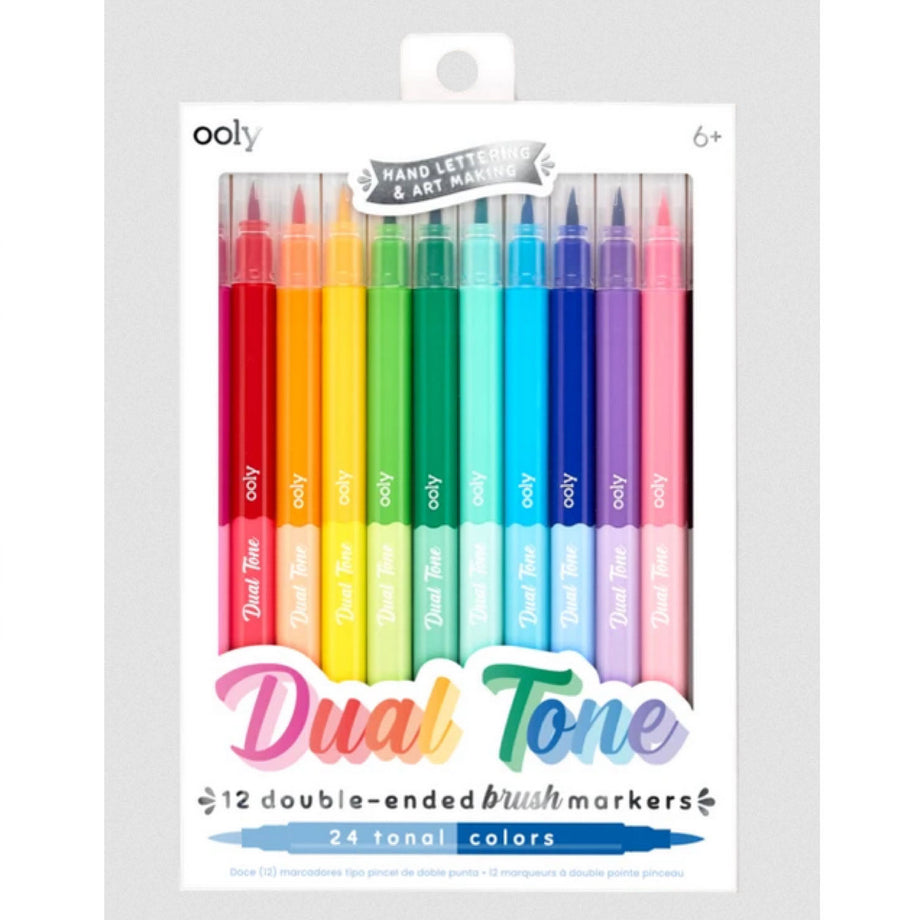 Ooly Pastel Liners Double Ended Markers