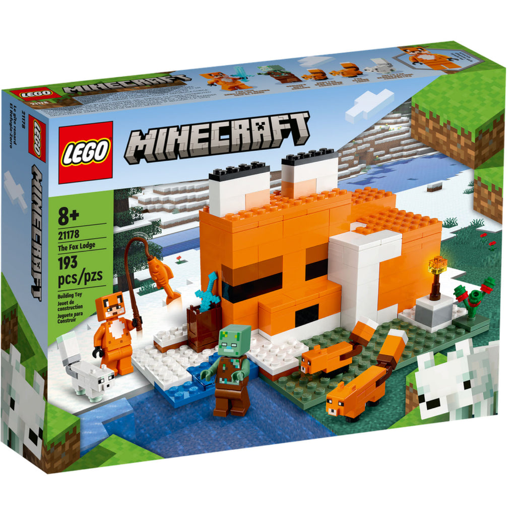 LEGO® Minecraft: The End Arena Battle Playset