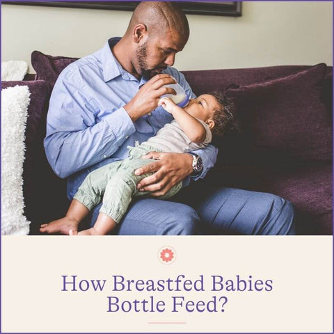 How breastfed babies are bottle fed?