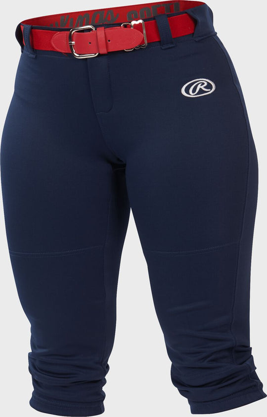 Rawlings Youth Premium Knee-High Knicker Baseball Pants - Grey - Large
