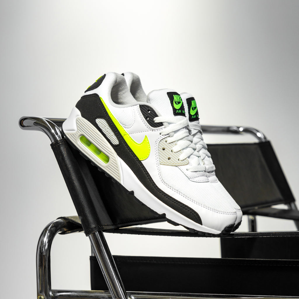 nike thea lime white