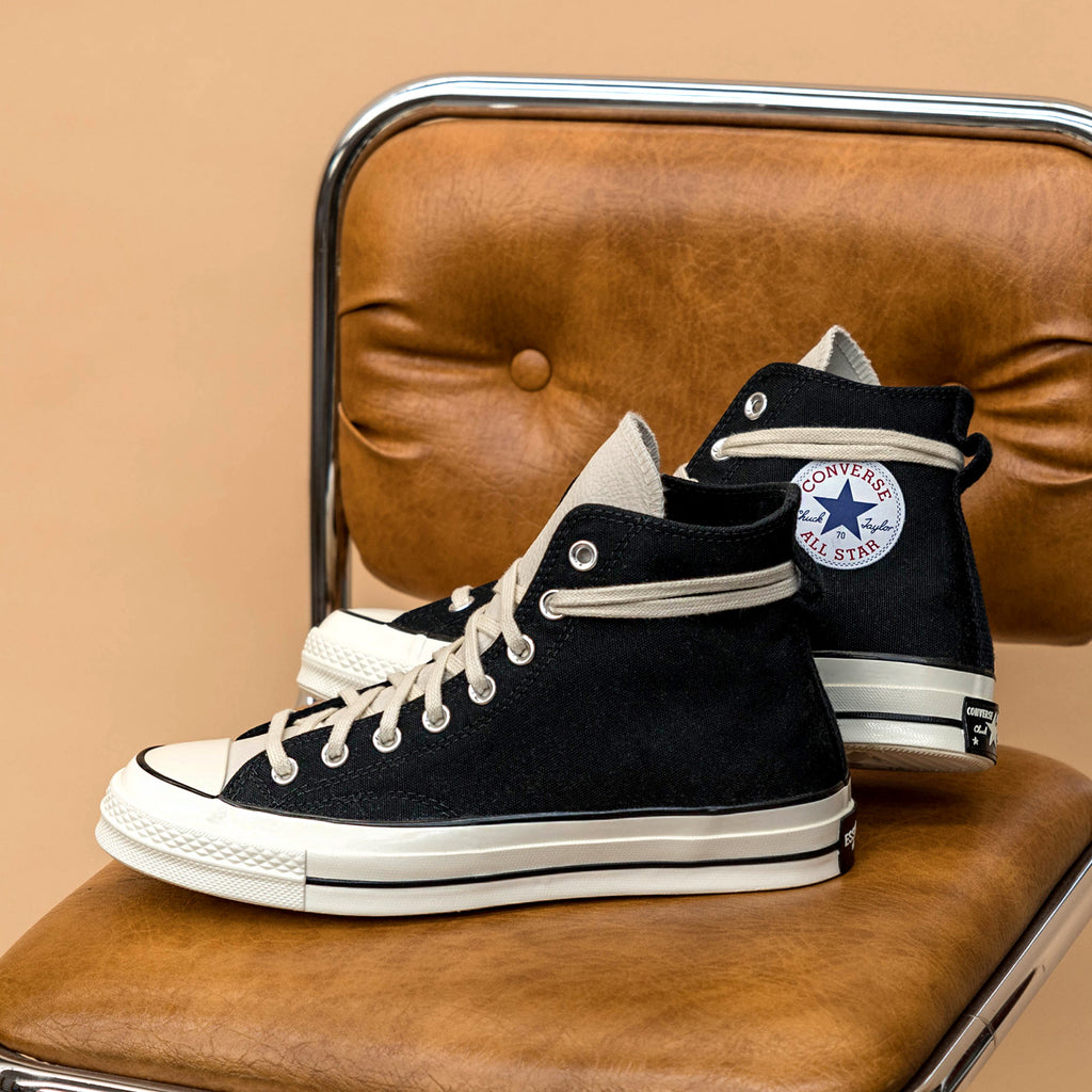 Converse x Fear of God Chuck Taylor All Star '70 Hi (Black / Egret ...