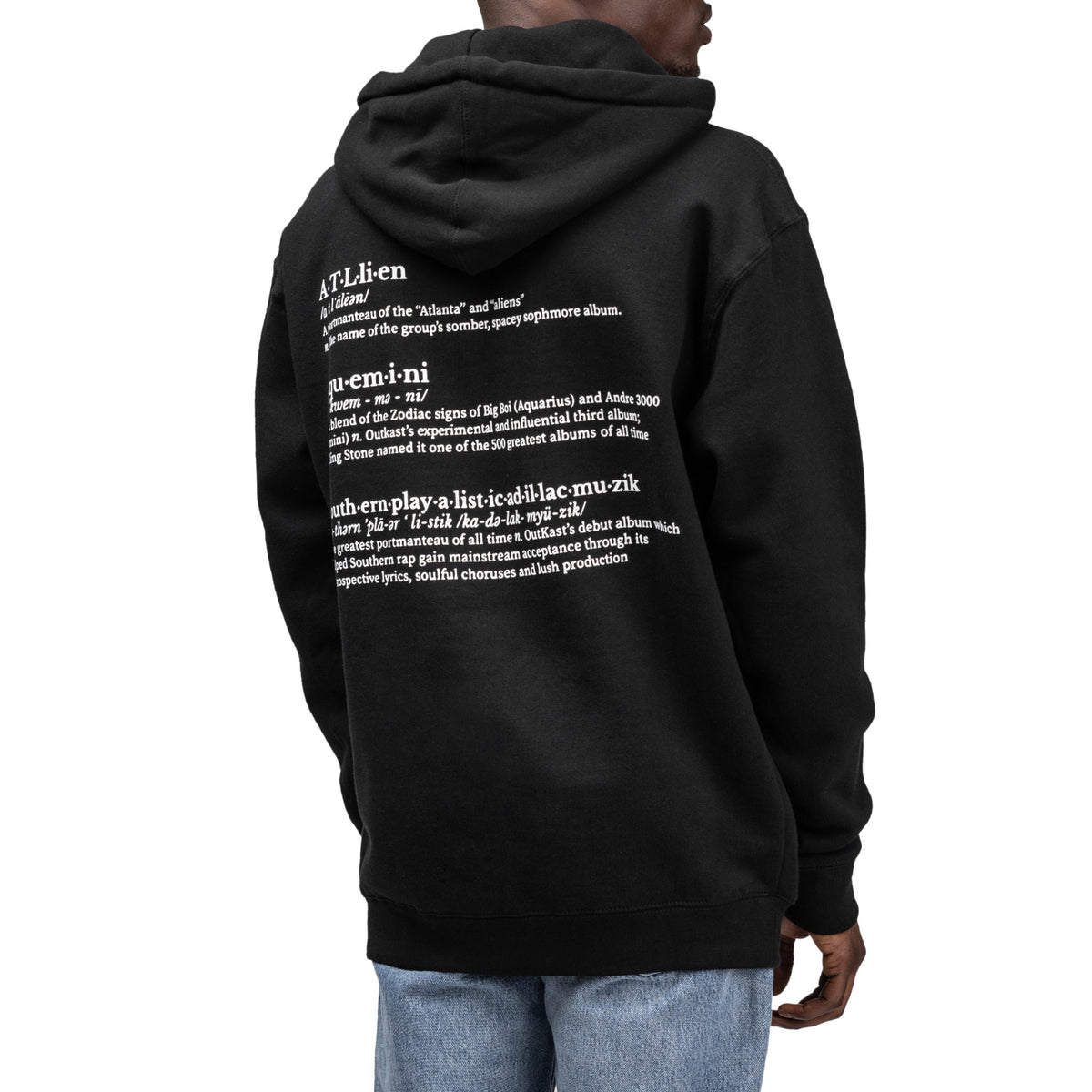 Pleasures x OutKast Vocabulary Hoodie – buy now online at ASPHALTGOLD!