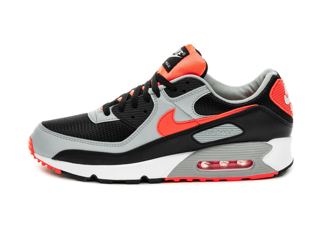 air max 90 black and red and white