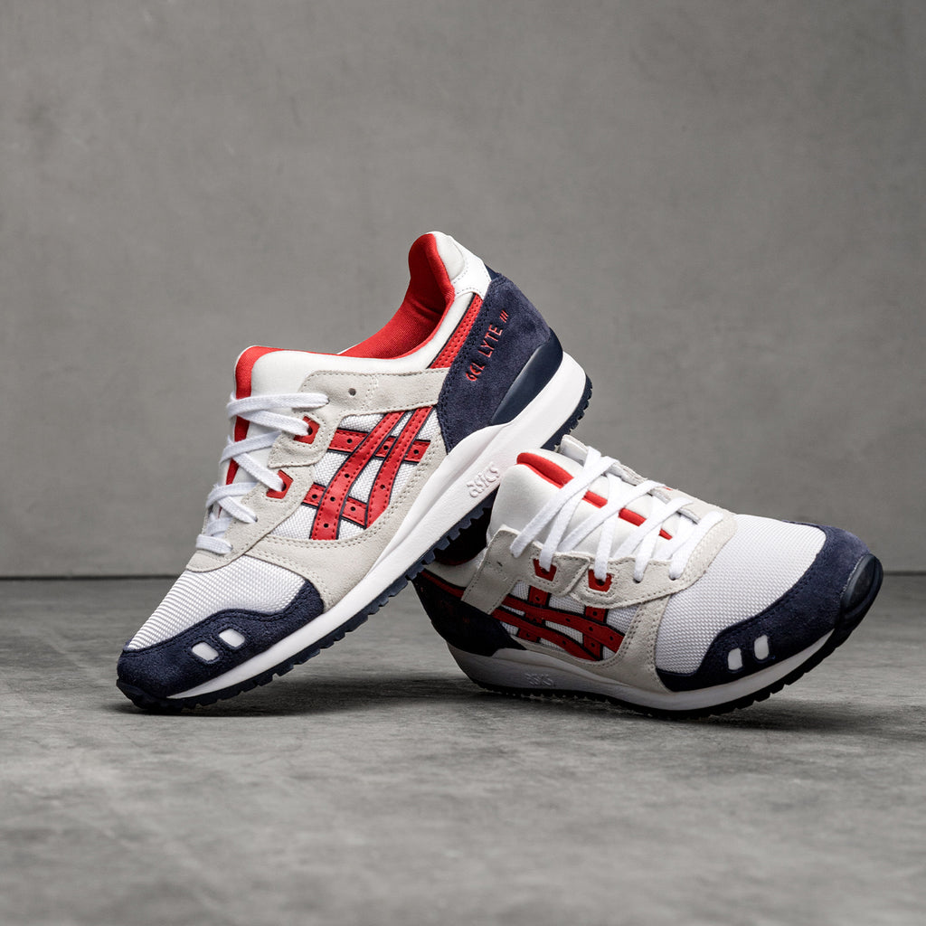 asics gel lyte all red