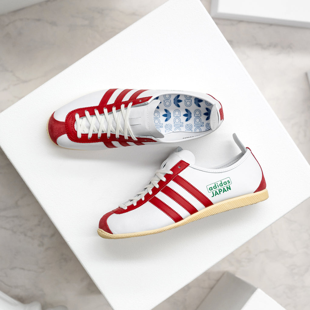 Adidas Japan (Footwear White / Power Red / Green) - Asphaltgold