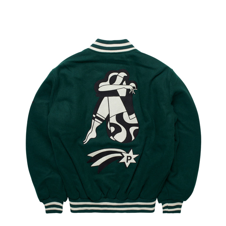 By Parra Cloudy Star Varsity Jacket – buy now at Asphaltgold Online Store!