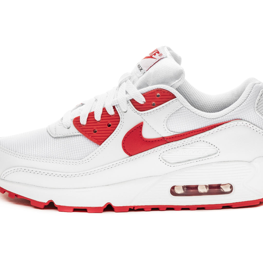 air max 90 white and red