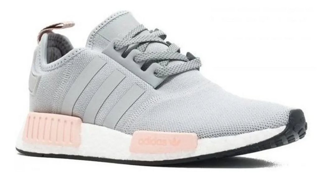 adidas nmd cinza e branco