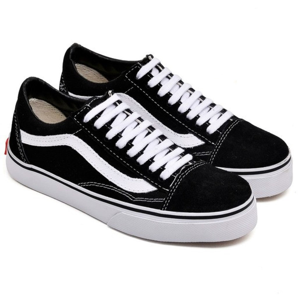 tênis vans old skool preto e branco