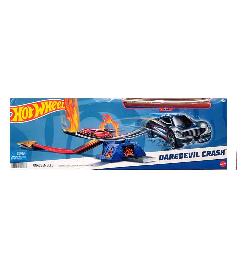 hot wheels daredevil crash