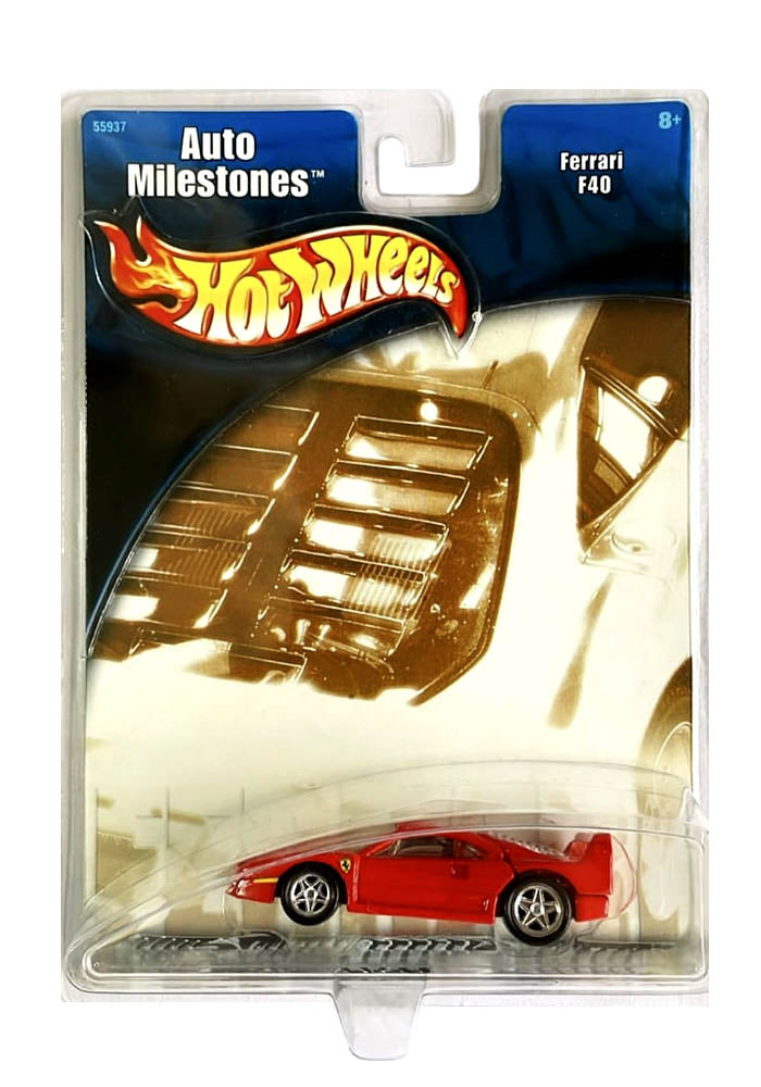 hot wheels auto milestones ferrari f40