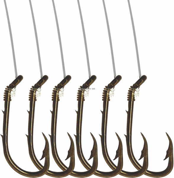 Mustad Open Eye Siwash Hooks 10848NP