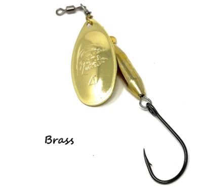 Prime Lures Glory Spoon - Brass/Blue / 5/8oz