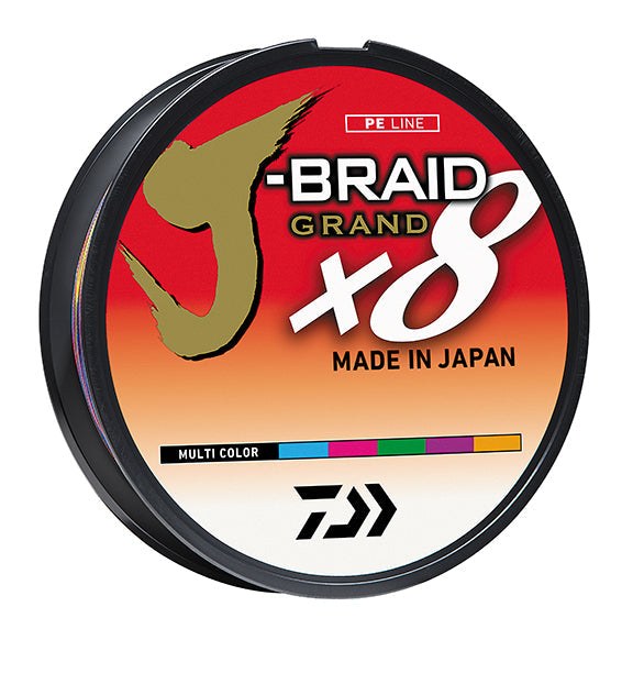 DAIWA J-BRAID x4 BRAIDED LINE - ISLAND BLUE