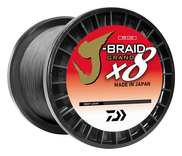 DAIWA J-BRAID x8 BRAIDED LINE - WHITE