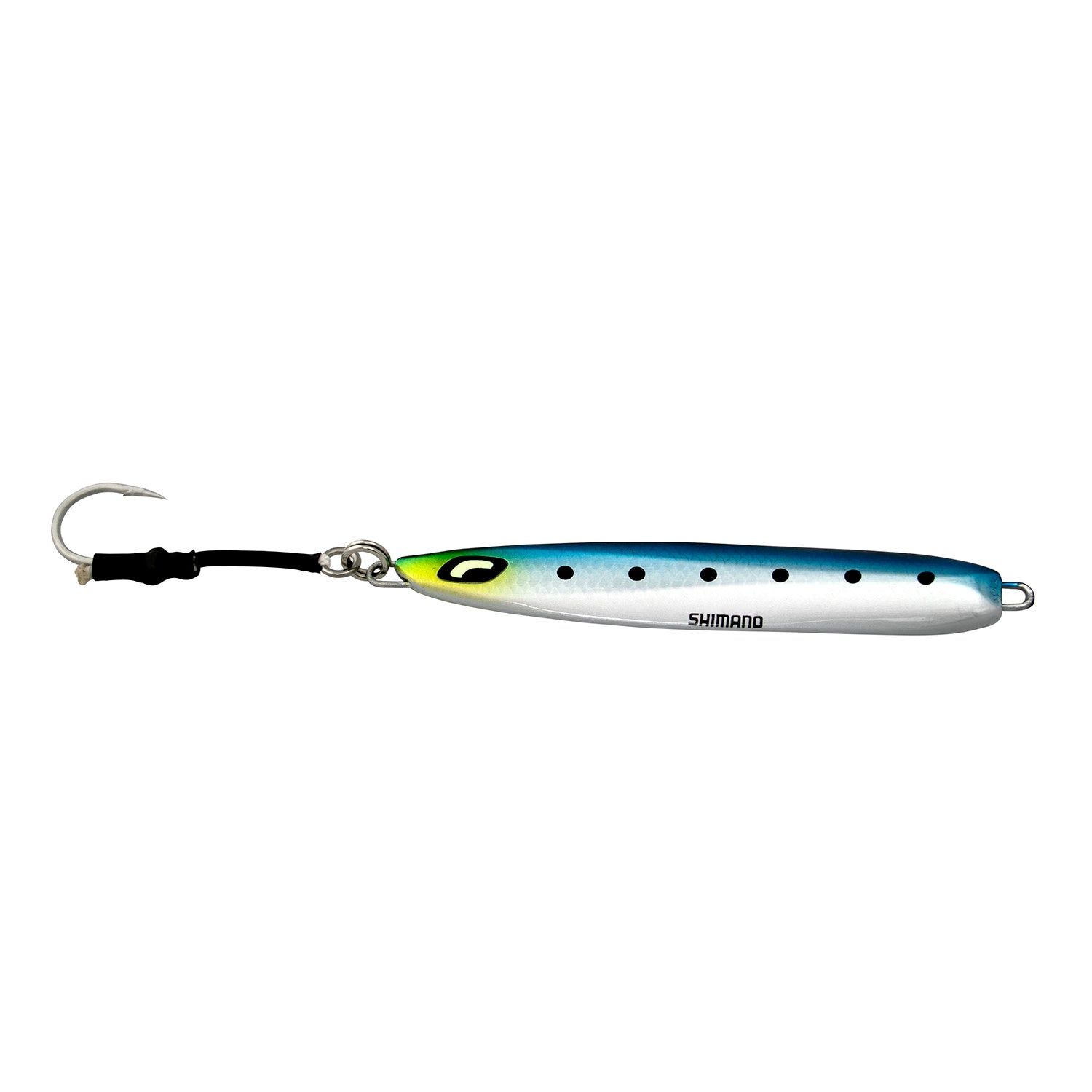 SHIMANO Rear Weighted Double-Side Colored Jig Lure OCEA WING 160g RG Zebra