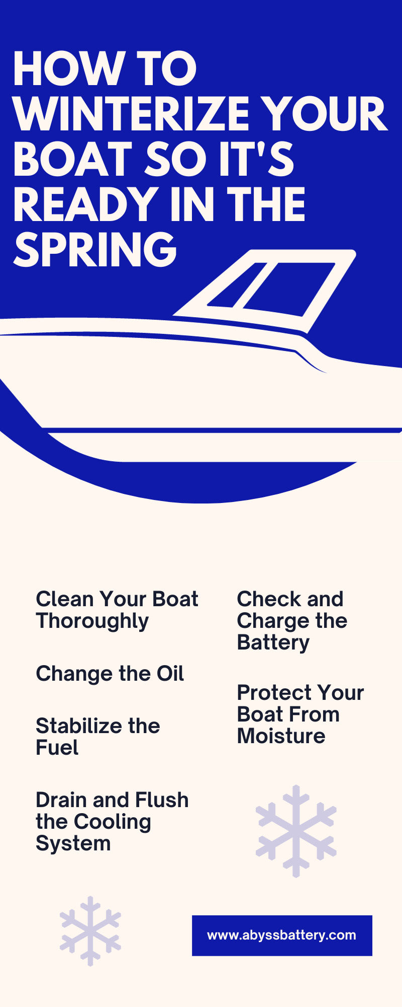How To Winterize Your Boat So It's Ready in the Spring