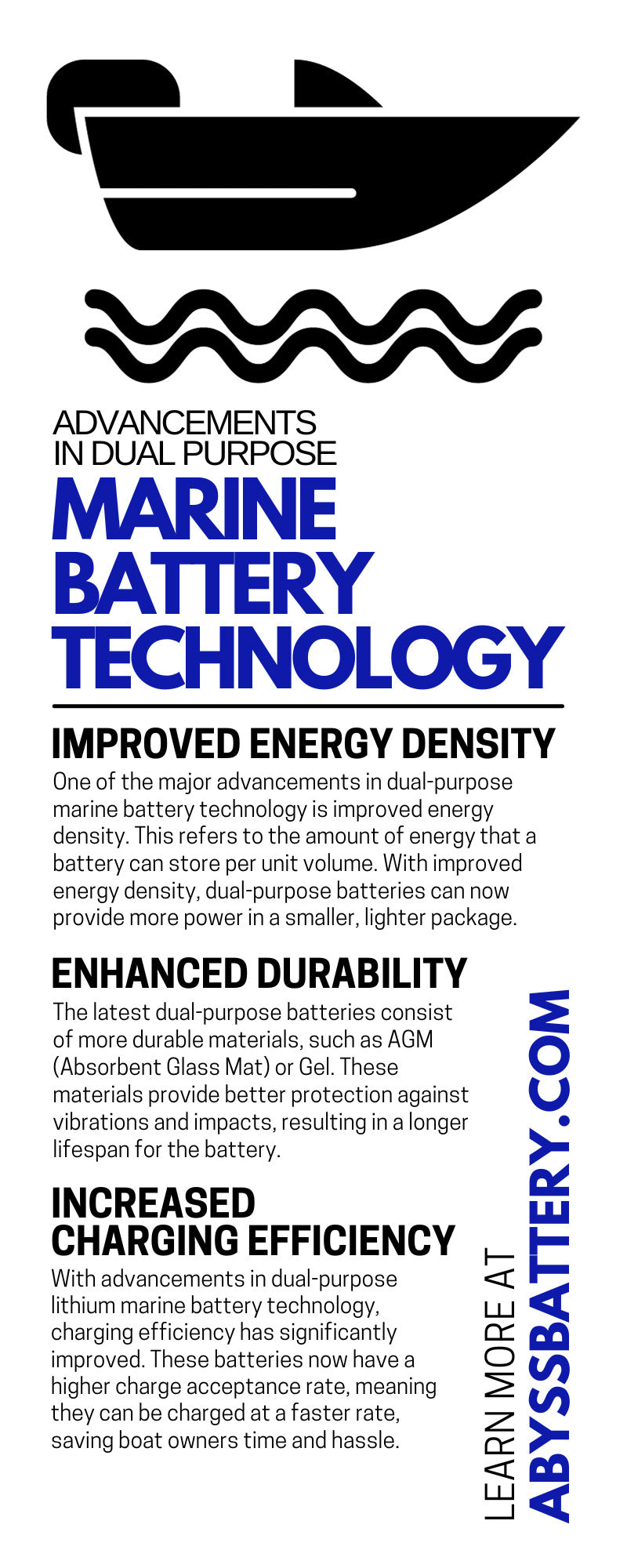 Advancements in Dual Purpose Marine Battery Technology