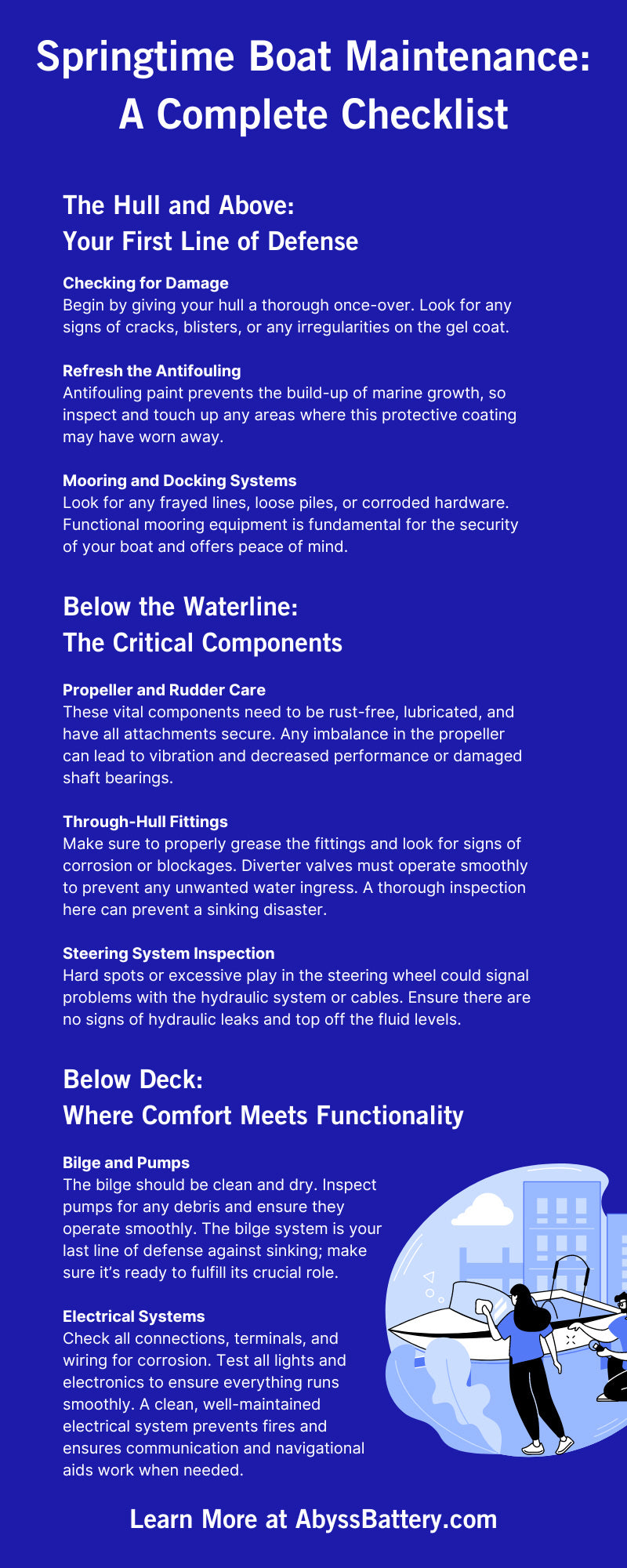 Springtime Boat Maintenance: A Complete Checklist
