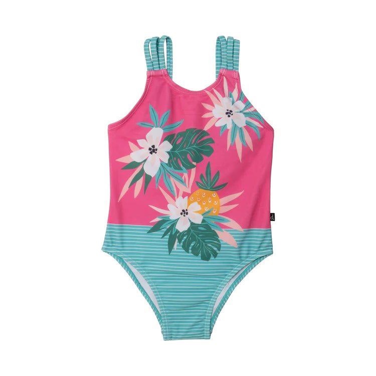 Flowers Swimsuit, Swimwear, Pukatuka - TRFR.32