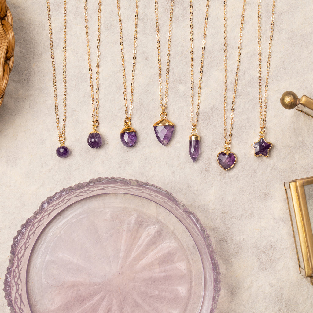 Amethyst Collection of Necklaces