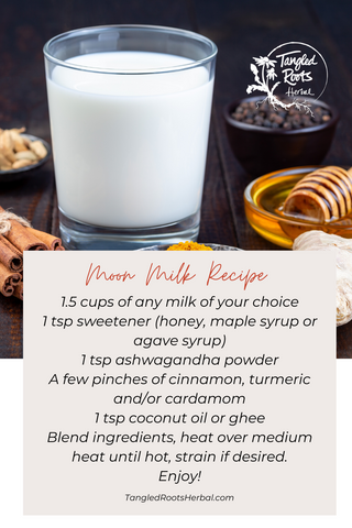 moon milk recipe