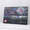 Always On My Mind Forever In My Heart Butterfly Canvas PAN09144