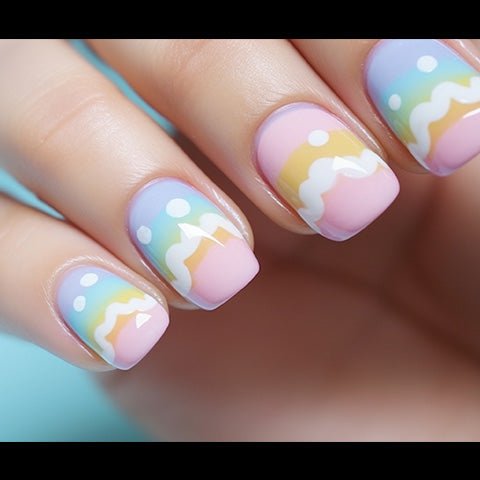 30 Pretty Pastel Nails Perfect For A Spring Mani | Stylish nails, Gel nails,  Pastel nails designs