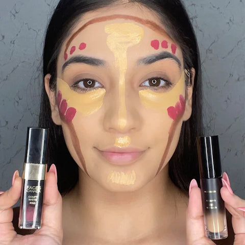 Contouring Techniques to make your face look slimmer or fuller! #conto