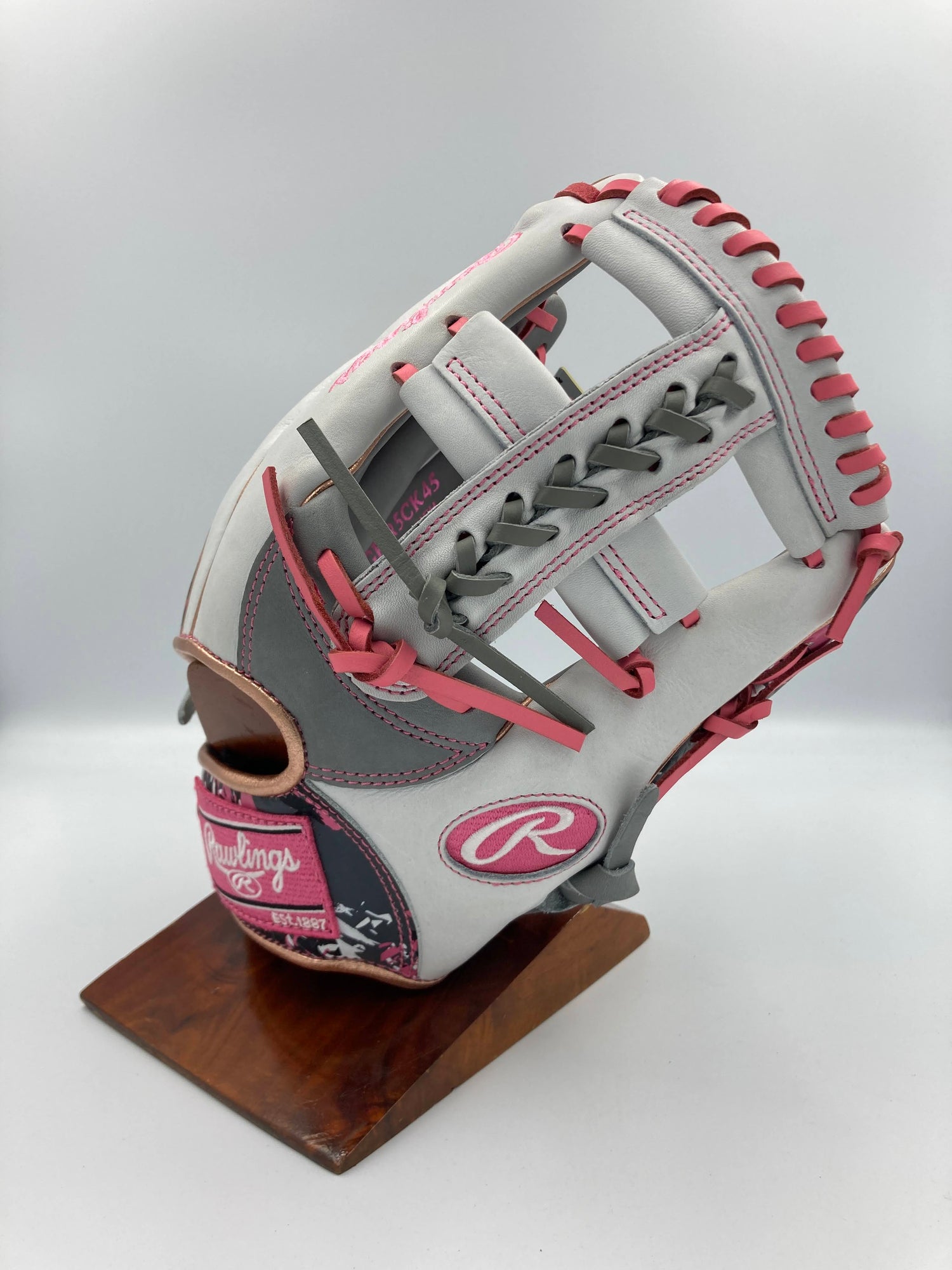 茄子紺 新品未使用タグ付き Rawlings 軟式 岡本和真モデルGR1FHECCK45