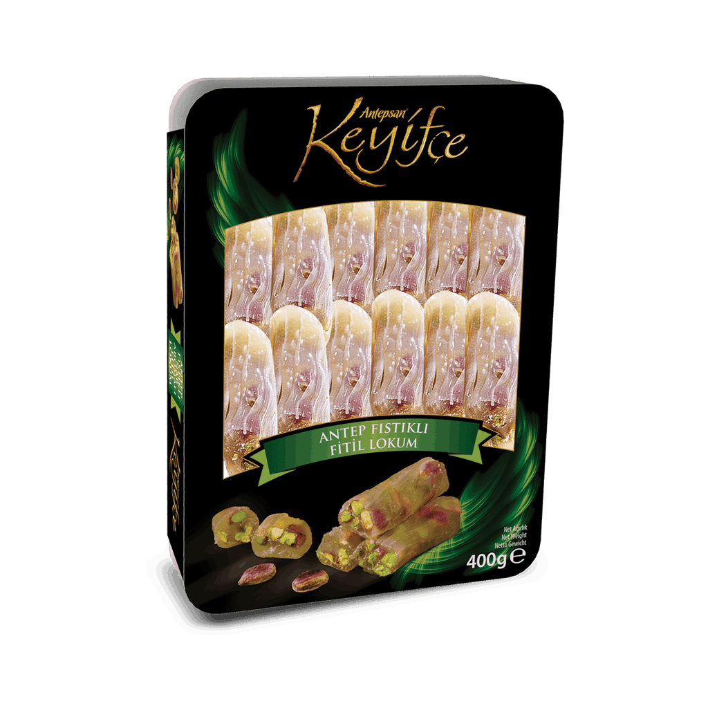 TURKISH DELIGHT PISTACHIO (Antep Fıstıklı Fıtıl Lokum) – Marche Istanbul  Montreal