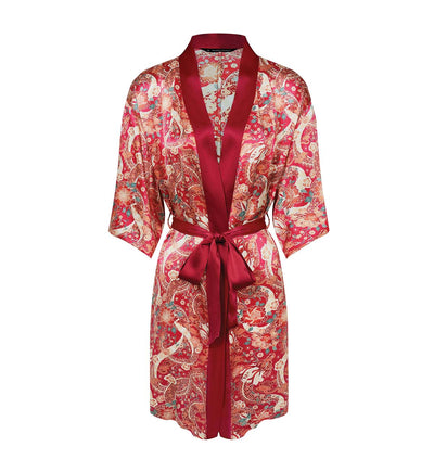 Feifei Ruan Collaboration Silk Robe